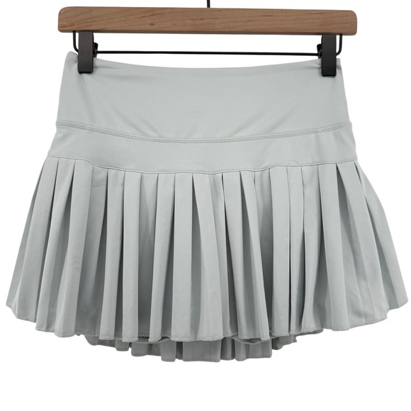 Gold Hinge Pants - Gold Hinge Pleated Tennis Skirt Skort Mist Light Blue Gray Women S Preppy